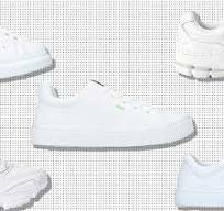 White trainers hot sale size 4