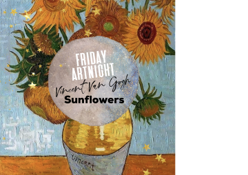 Sunflowers: Hommage to Vincent Van Gogh: PAINT + PIZZA + PROSECCO: 25th August