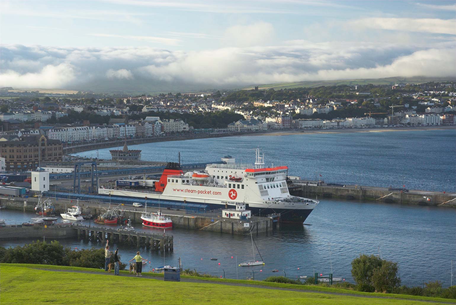 Sailing to Isle of Man