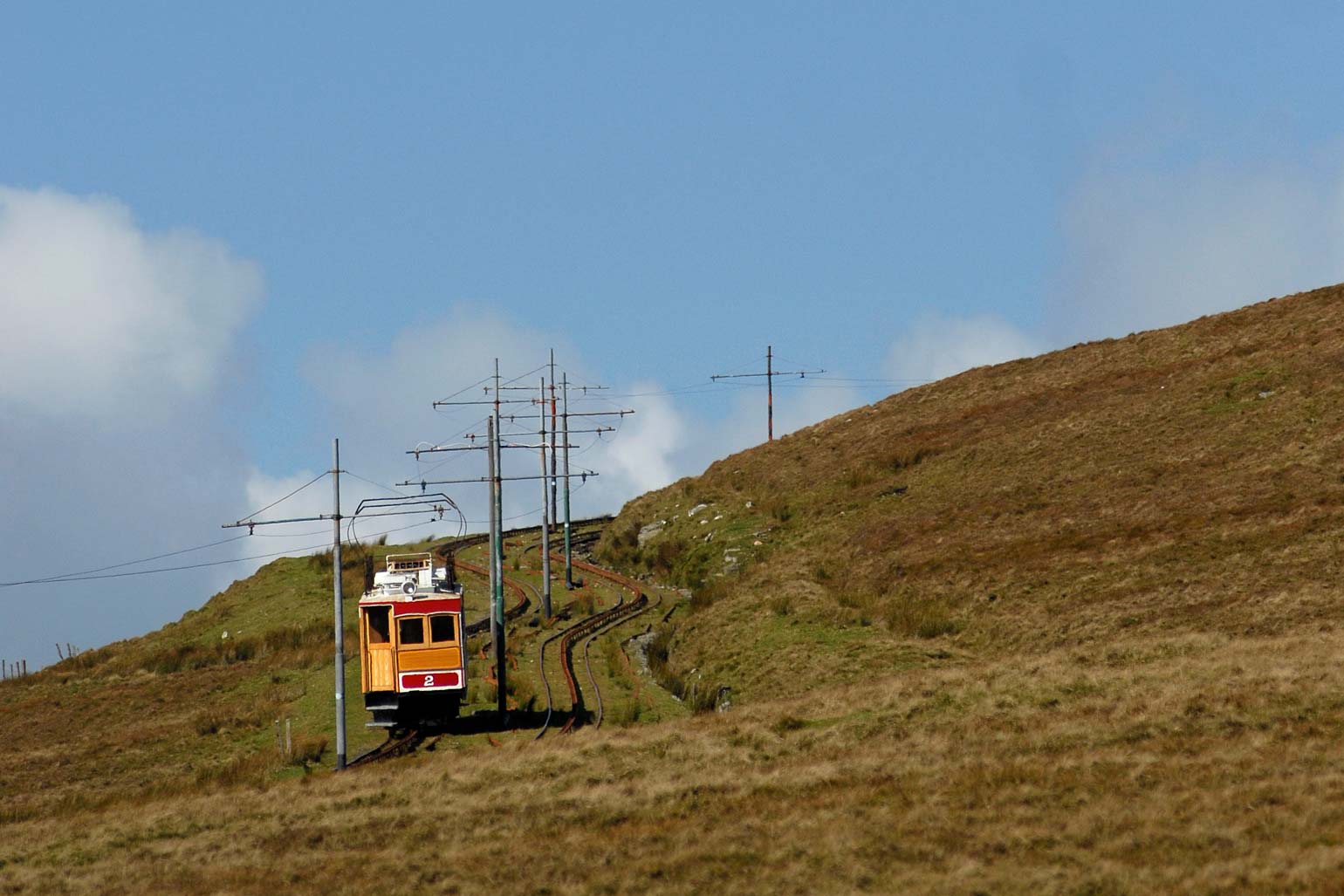 Isle of Man - Snaefull Mountain Railway