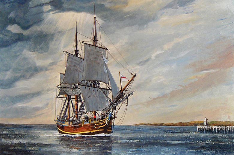 Isle of Man - History - Mutiny on the Bounty