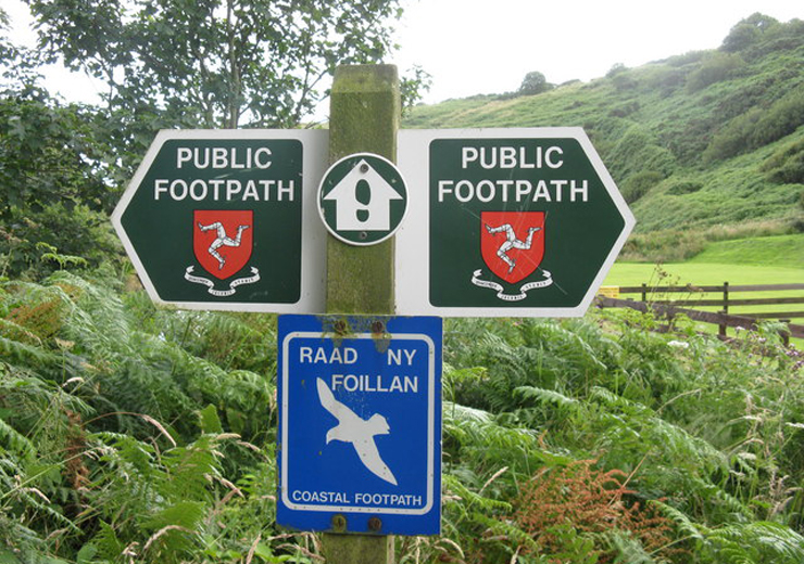 Isle of Man - Footpaths - Raad Ny Foillan