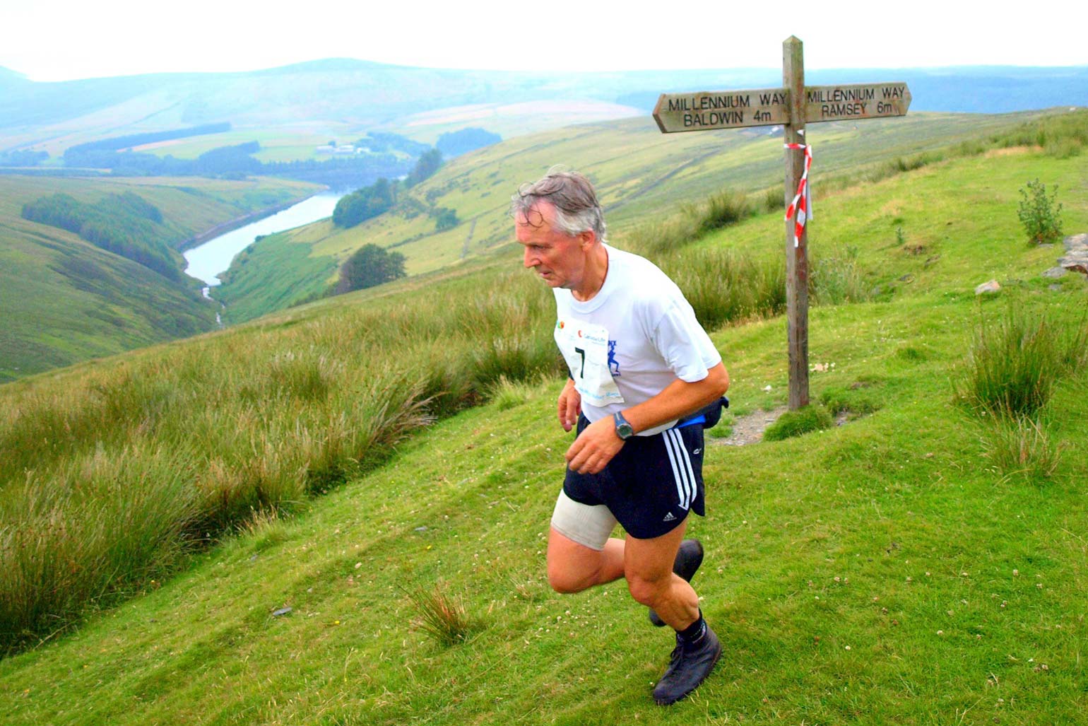 Isle of Man - Millennium Way Relay run